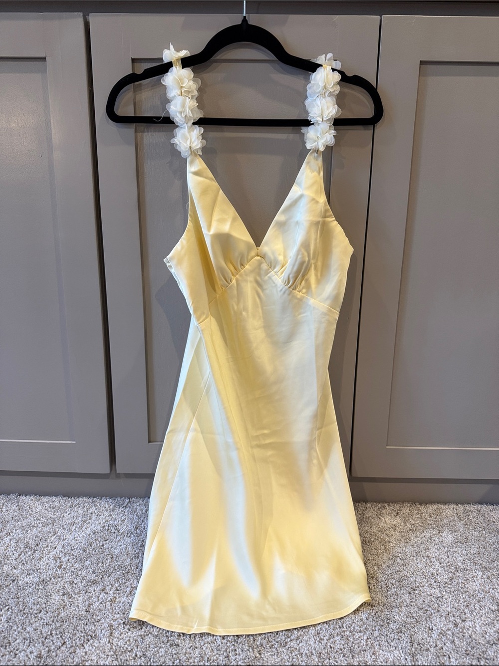 Hello Molly Yellow Mini Dress